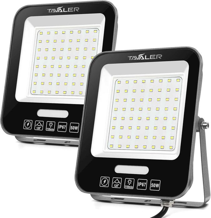 LED прожектори за къща/двор/градина (соларни и на 230V)