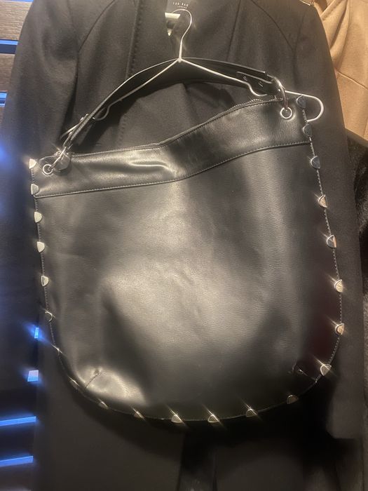 Дамска чанта голяма еко кожа черна