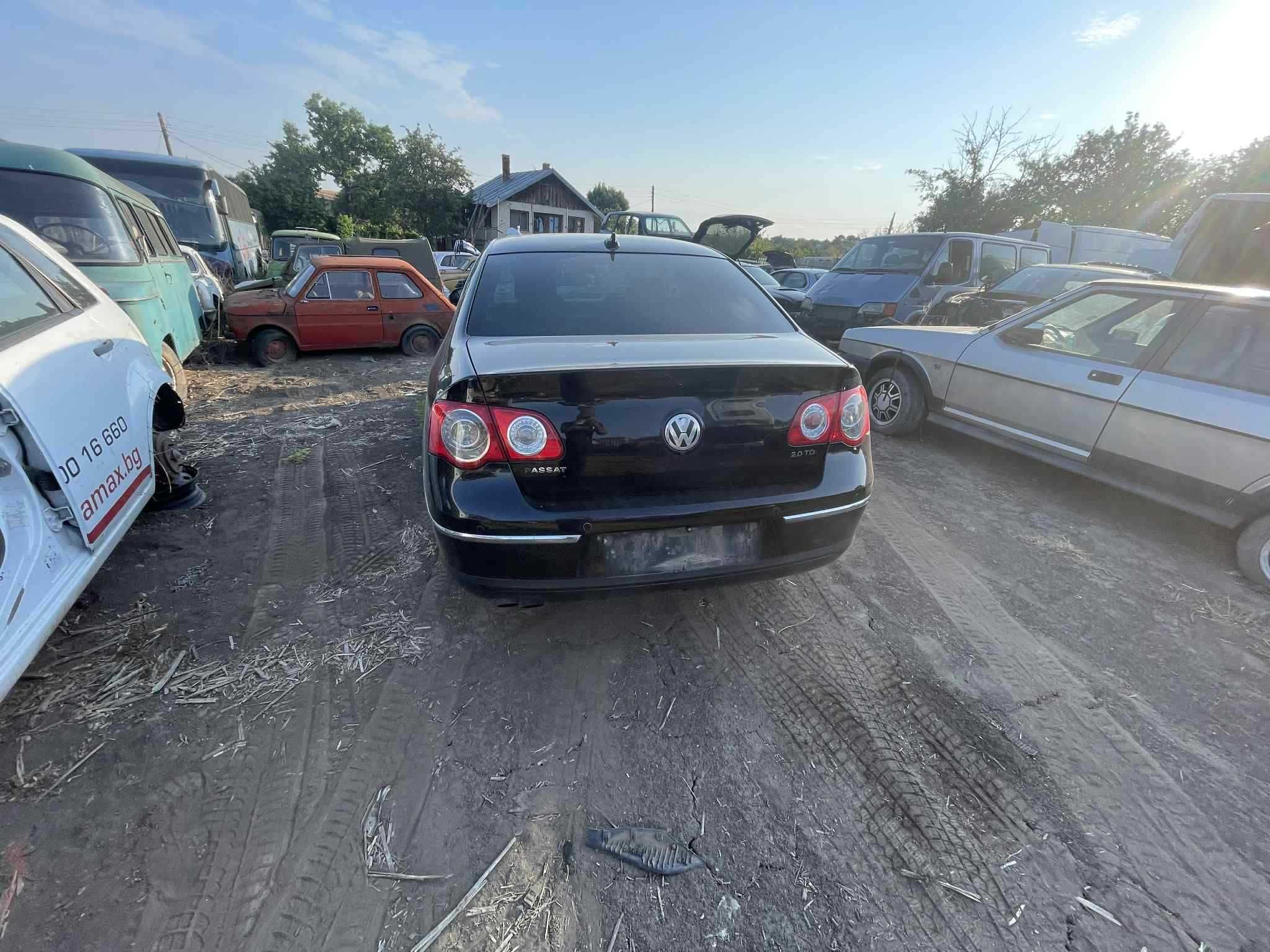 vw passat b6 2.0 tdi bkp на части пасат 6 кожа нави r17