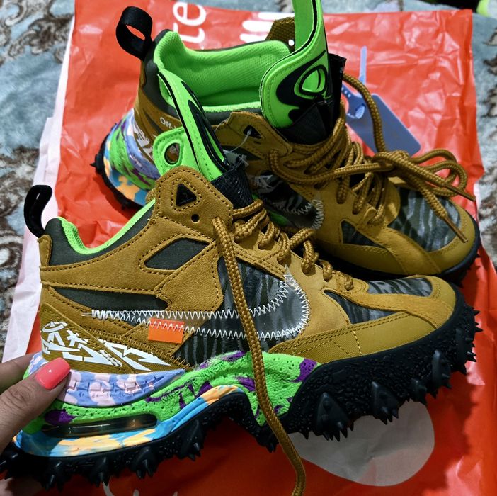 Nike Off White Air Terra  Forma жестоки оригинални дамски сникърси 38.