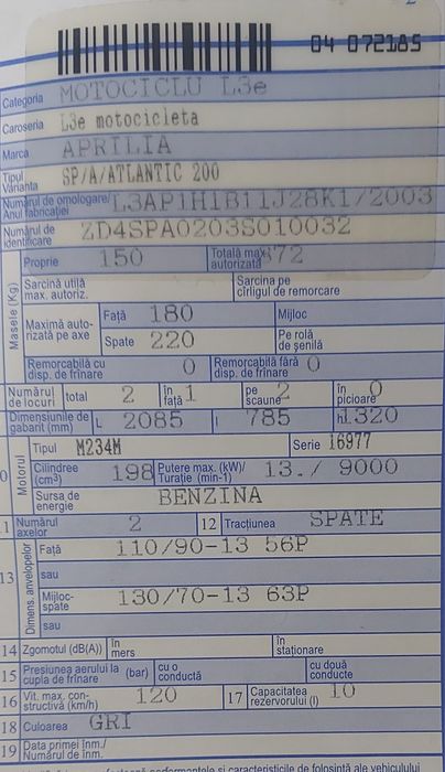 Aprilia Atlantic 200