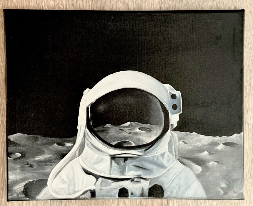 Картина маслом, ручная работа