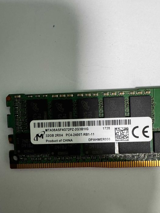 Memorii ram 32gb ddr4 ecc workstation server samsung hynix micron