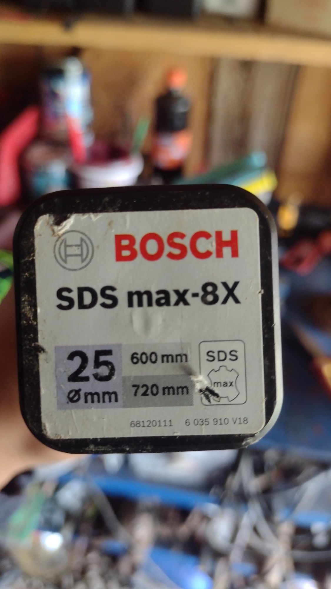 Vand burghiu sdx max 25 mm nou