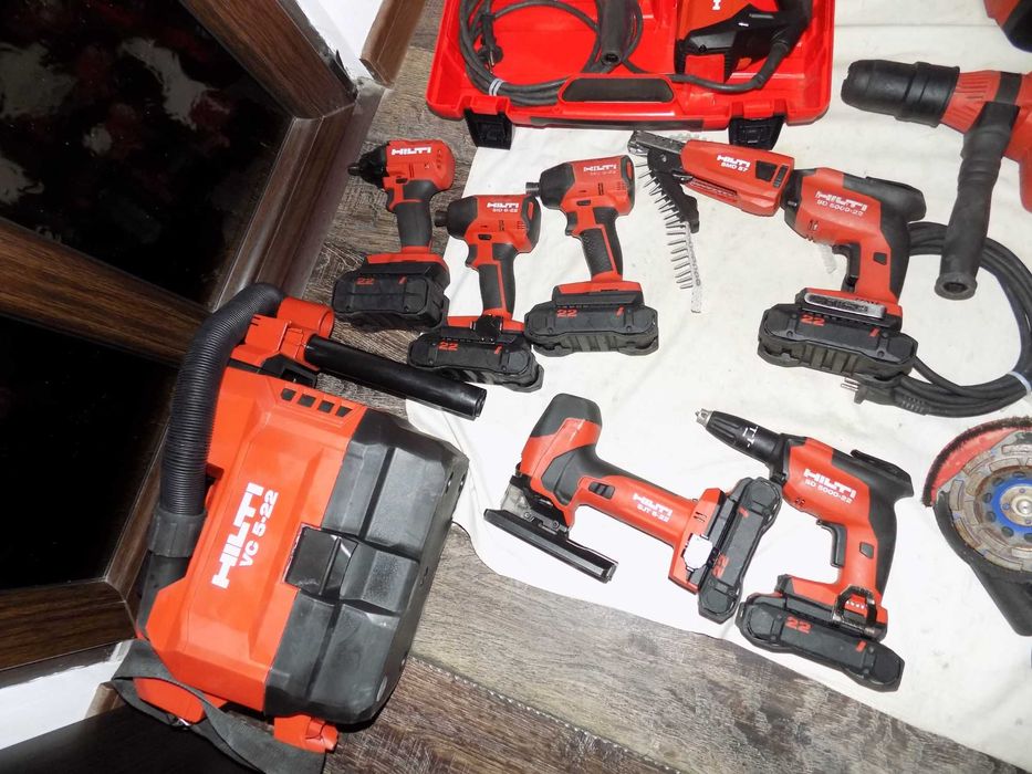 Hilti SCM 22-A , SID 6-22 ,VC 5-22 , TE 6/4 ,SD 5000, SJT6-22 , AG 125
