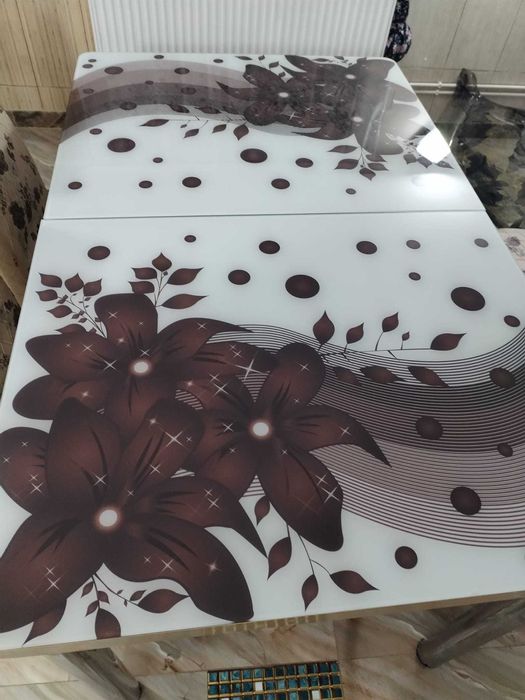 Vind masa de bucatarie cu 6 scaune