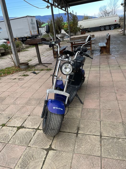 Продавам електрически харли чопър телстар