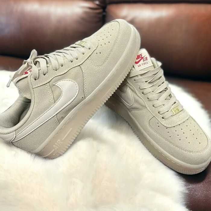 Nike Air Force 1 / Adidasi Bej Unisex 2024