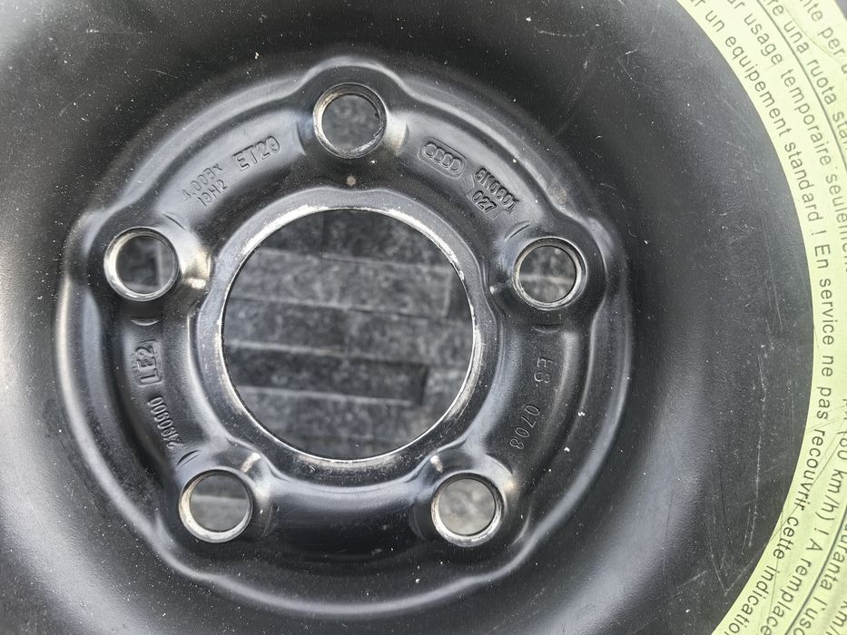 Roata de rezerva pt audi