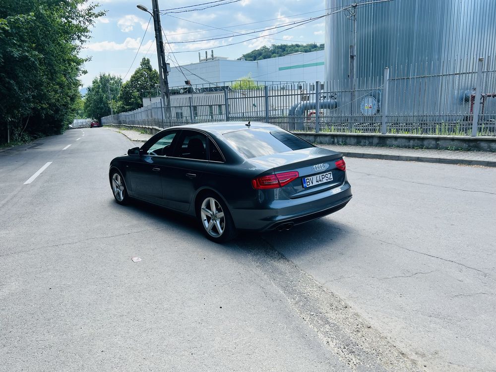 Audi A4 facelift sline