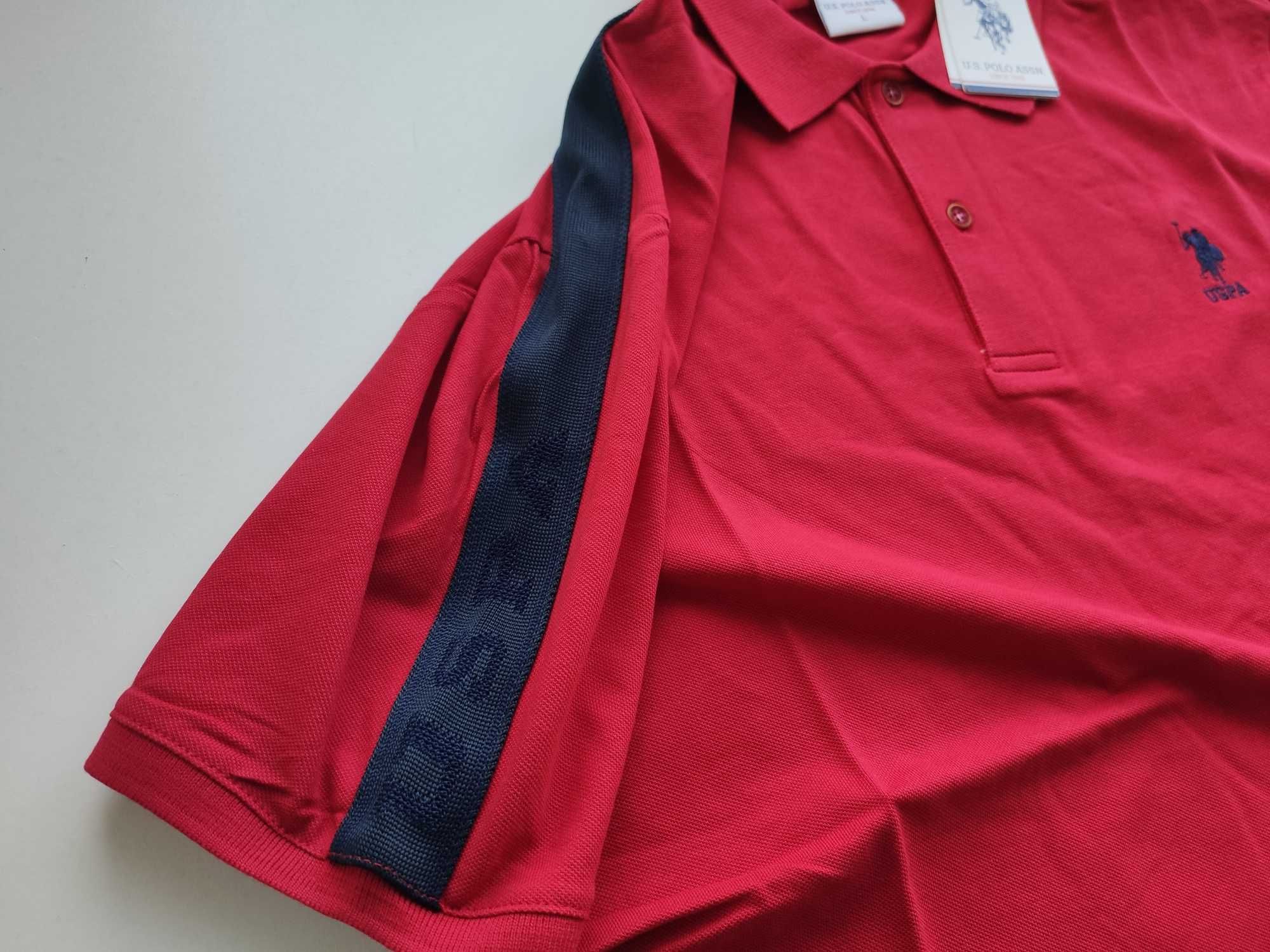 U.S. Polo Assn. Оригинална мъжка тениска М , 2 МОДЕЛА