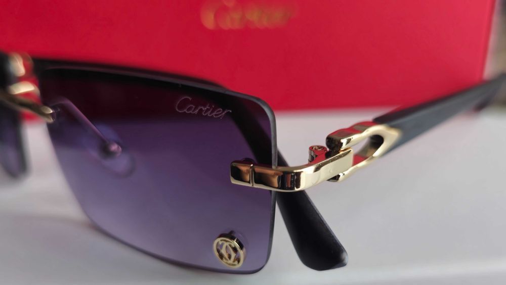 Ochelari de soare Cartier Horn Purple