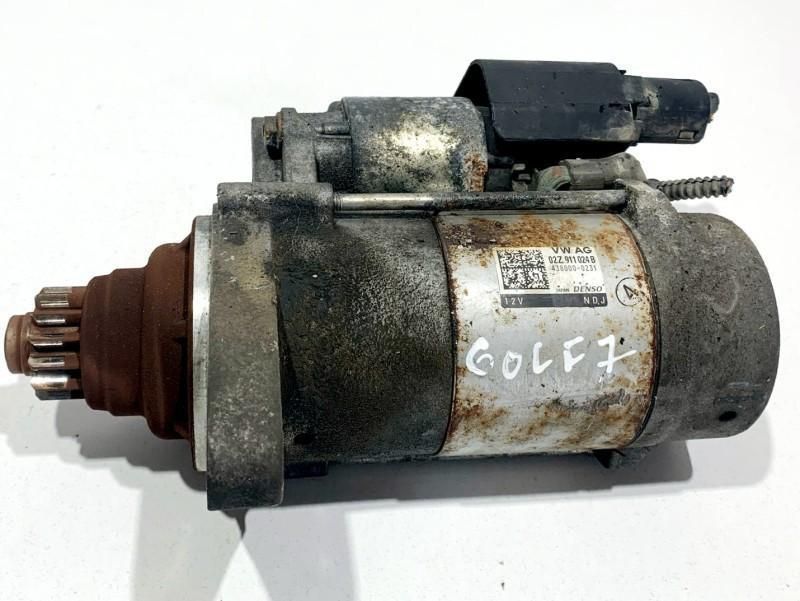 Electromotor Volkswagen Golf 7 facelift (2017-2020) 1.6 tdi DDYA; CXX; CRK 02Z911024B