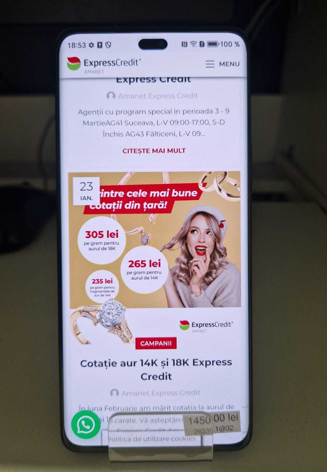Telefon Honor Magic7 Lite (AG32 B26330.1) 2 ANI GARANTIE!