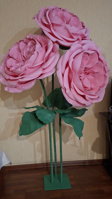 Ростовые цветы для ваших фотозон