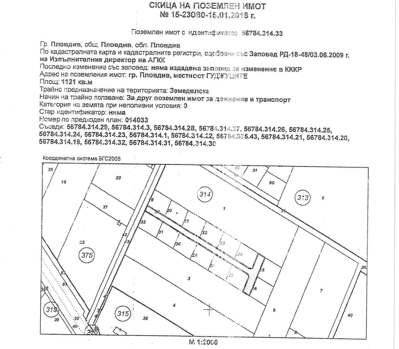 Парцел за къща Пловдив