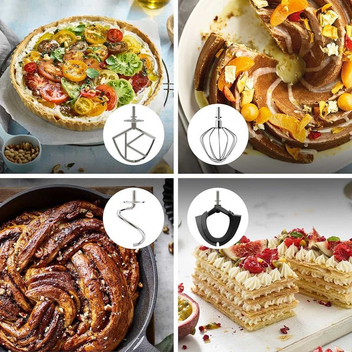 Кухненски робот Kenwood KVC85.004SI Chef Titanium, 1200W, 2 Купи