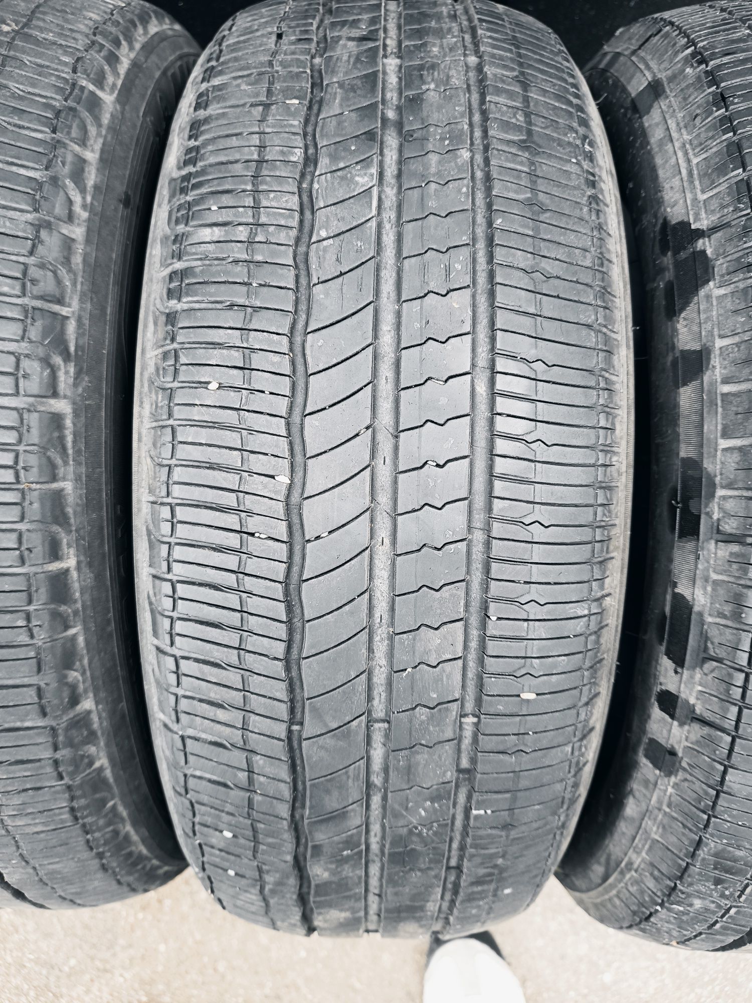 195/55/16,michelin,6-7mm,dot 3418