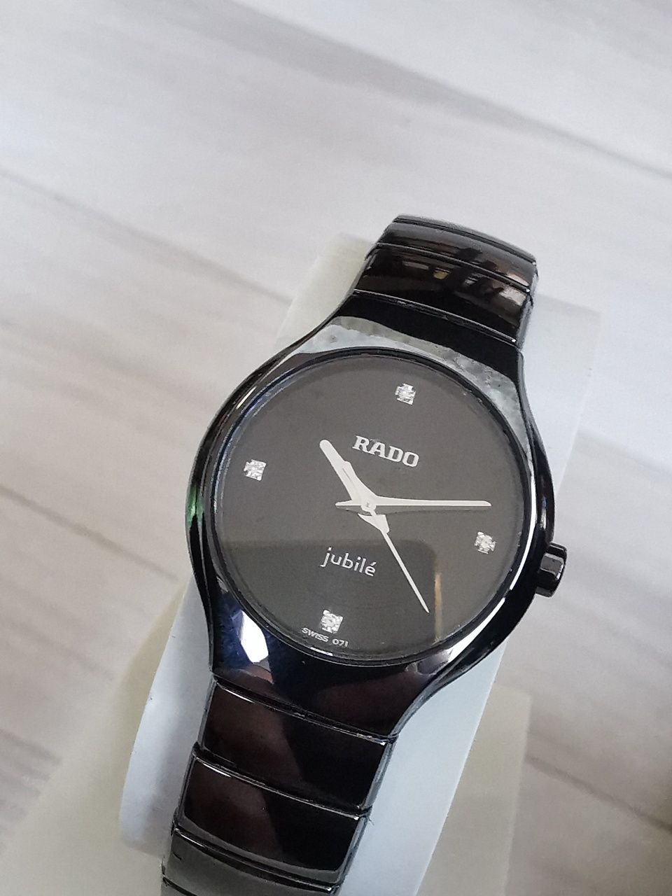 Ceas Rado True Jubilee Ceramic Diamonds 27 mm, Dama