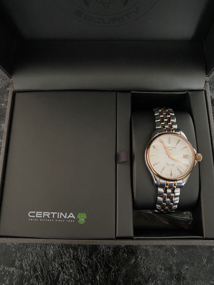 Часы Certina Swiss Watches НОВЫЕ ОРИГИНАЛ