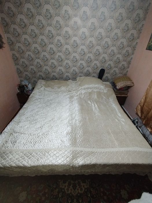 Кровать советская, две тумбочки