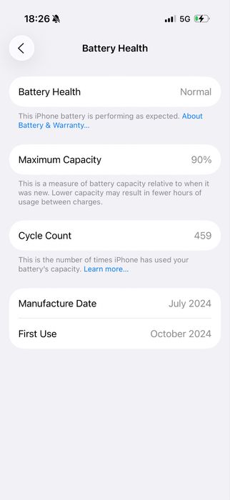 iPhone 16 pro 1tb White Titanium Гаранция