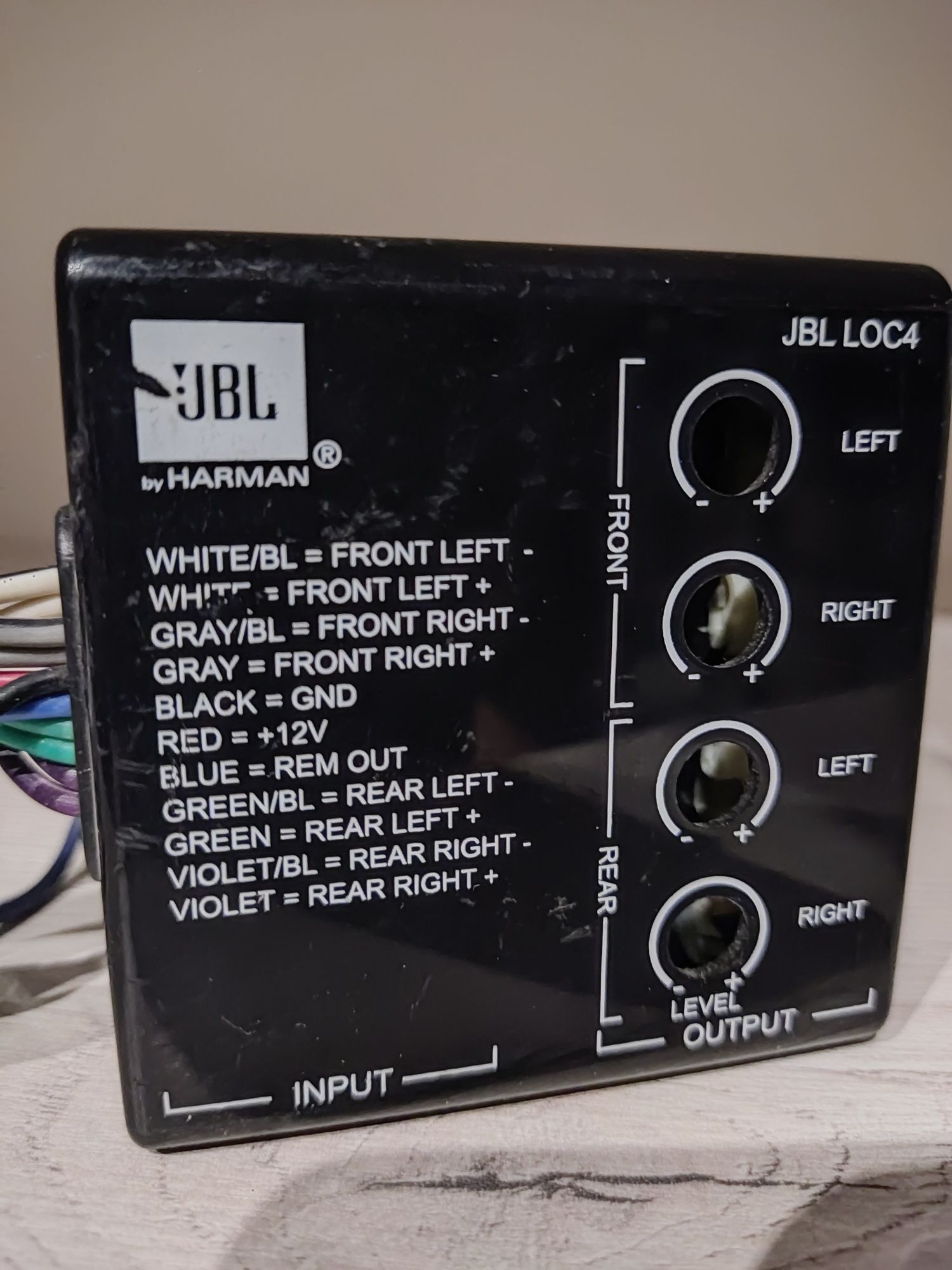 JBL LOC4  линейный преобразователь RCA