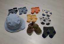Sandale Lc Waikiki, marimea 17 + Palarie marimea 6 -9 luni, Sinsay