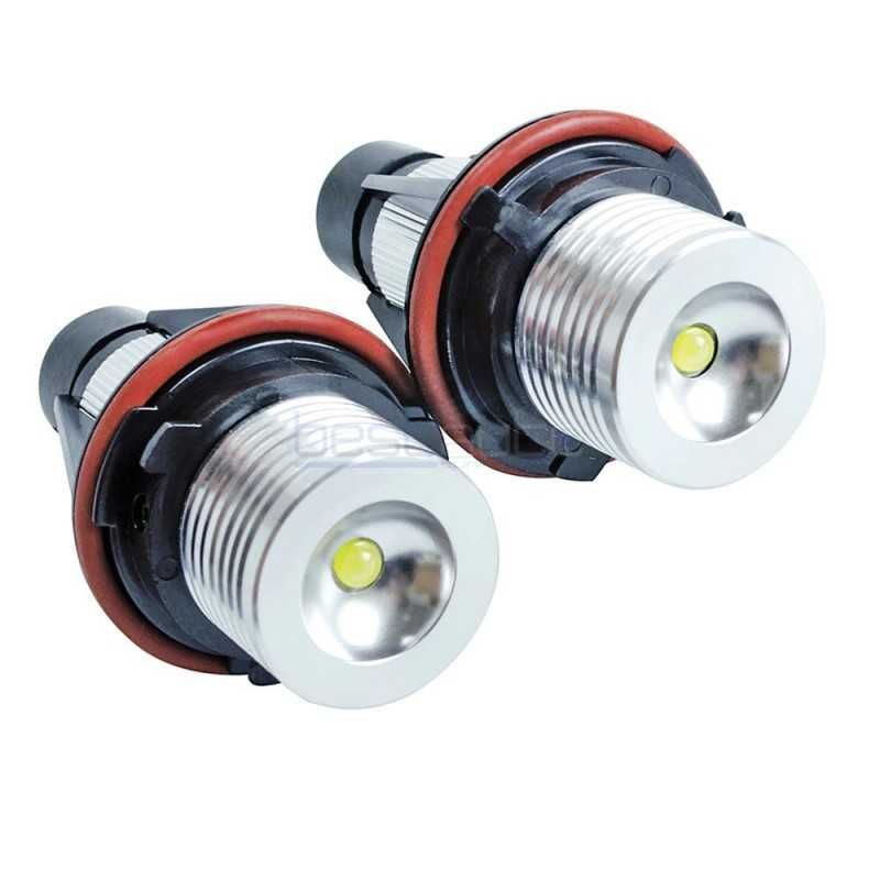 LED крушки за фабрични ангелски очи 6W за BMW E60/E61 (03-07) - бели