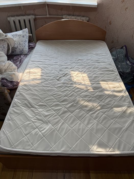 Кровать 120*200 С МАТРАСОМ!Только самовывоз