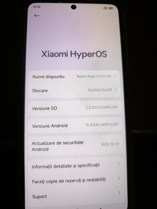Vând Redmi Note 13 Pro 5g