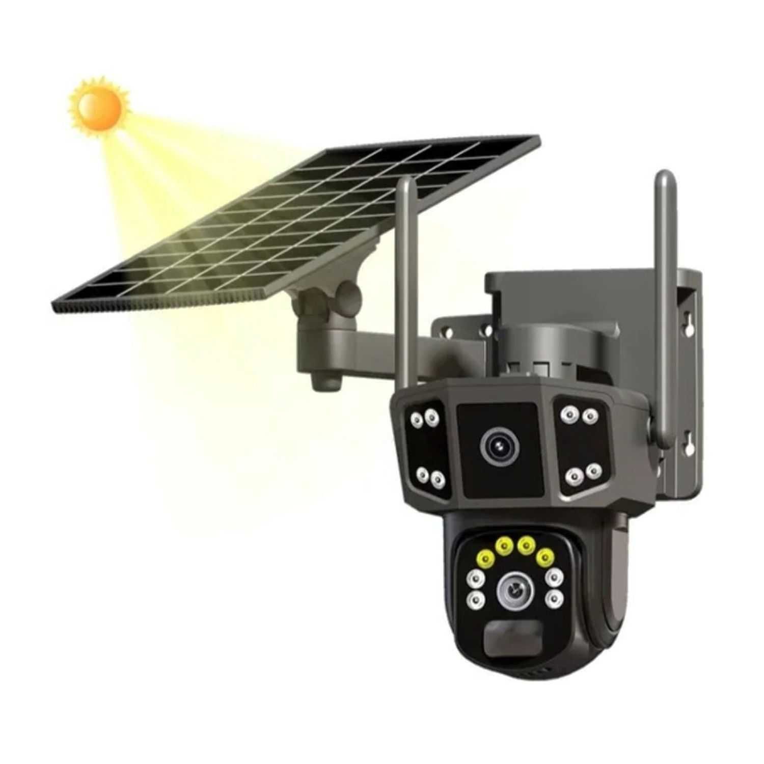 4G Соларна Камера със SIM карта  DUAL LENSE IPC-V380-P3