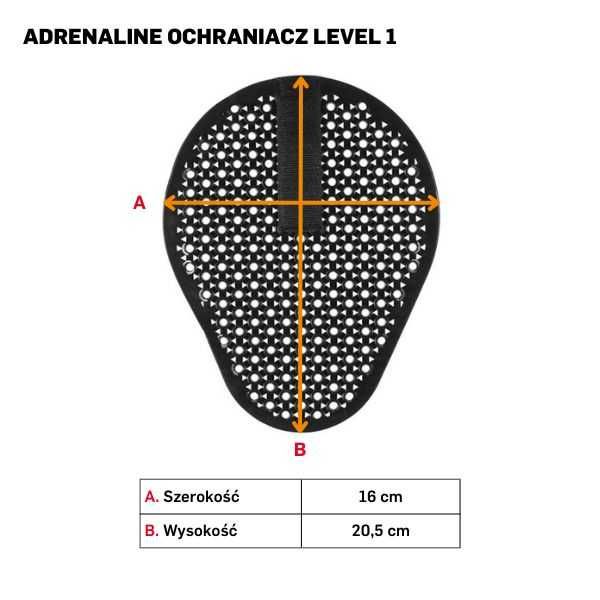 Мото протектори ADRENALINE  за панталон-странични ,яке- лакти/рамене