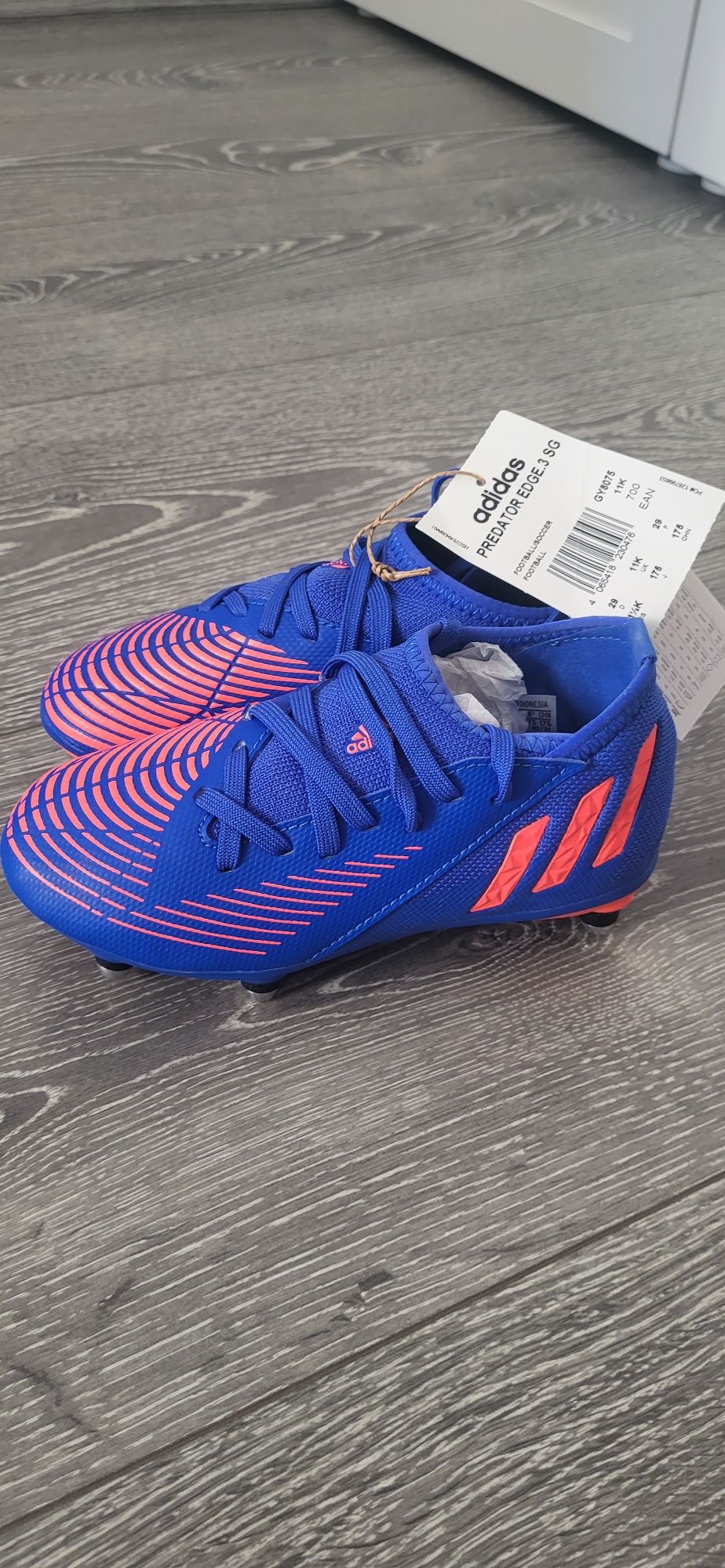 Ghete fotbal Adidas Predator Edge 3 copii