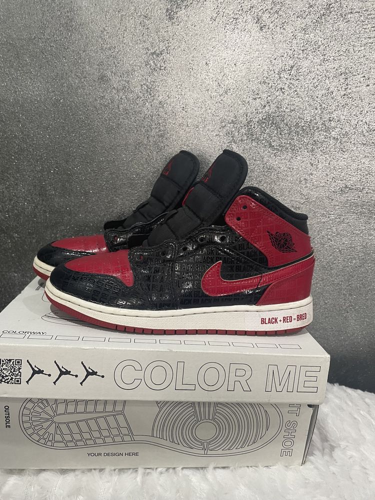 Jordan 1 mid BRED