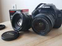 Фотоапарат CANON 600D + обектив 18-55mm