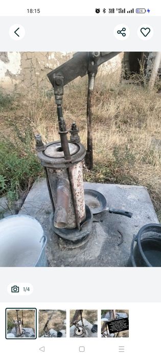 Піспе құдық жөндейтін Адам барма