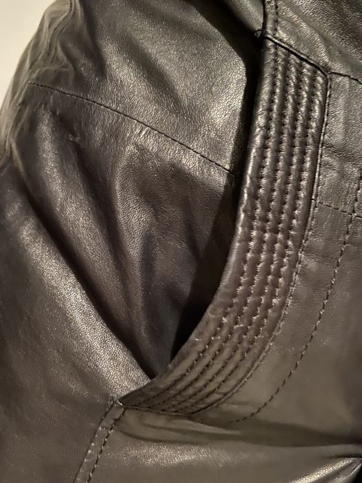 Кожаная дубленка в идеальном состоянии!