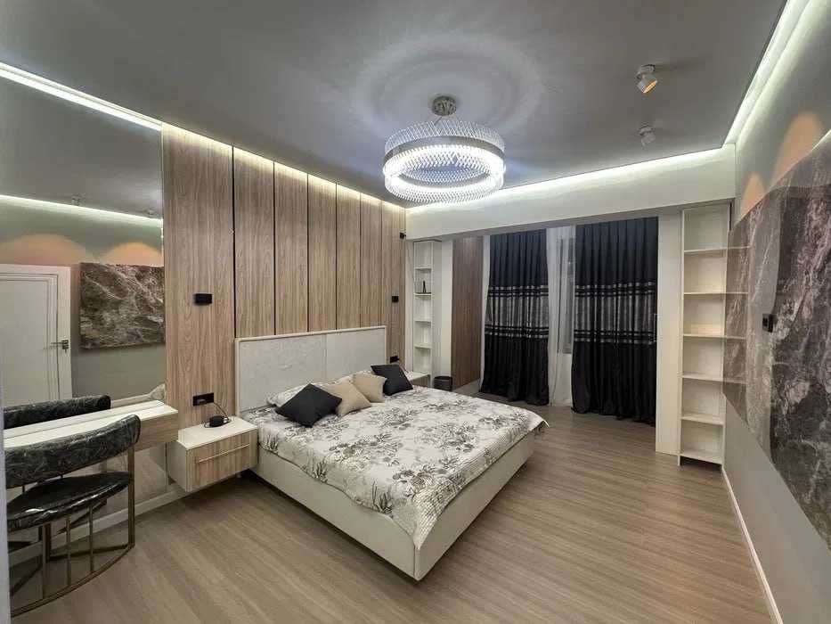 Новостройка 3 ком квартира, Махтумкули, новый ЕВРО ремонт 70м2