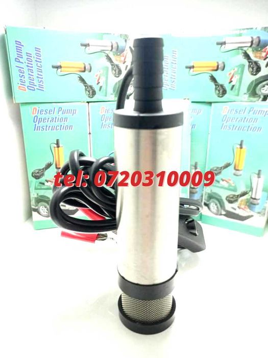 Pompa Transfer Combustibi Submersibila Electrica 12 V