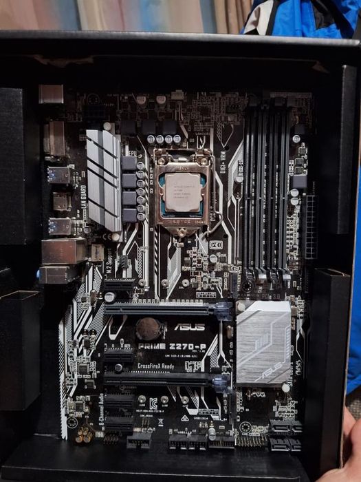 Placa de baza asus prime z270-p cu procesor Intel i3-7100