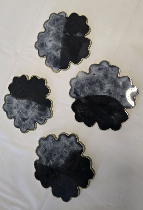 suporturi pentru pahare și cești din rășină epoxidică