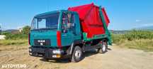 Man 7,5t /Container Basculabil-KLIMA -brate telescopice