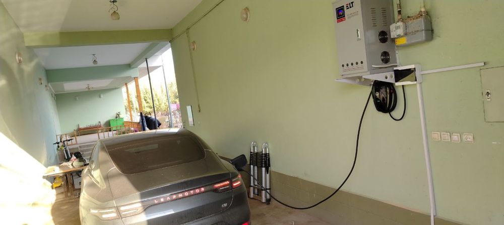 Электромобил зарядка установка 100$