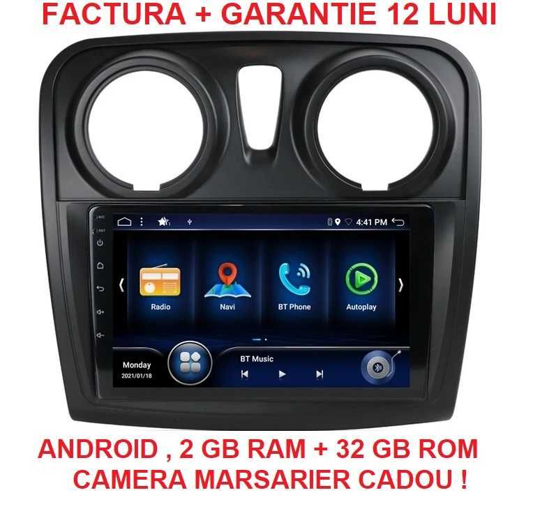 Navigatie Dacia Logan 2 Sandero ( 2012 - 2019 ) Garantie Camera Cadou
