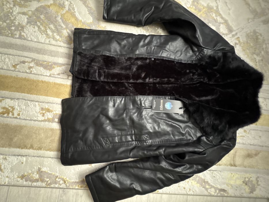 Дубленка зимняя новая