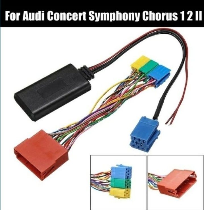 Cablu adaptor bluetooth aux auxiliar media audi chorus concert symphon