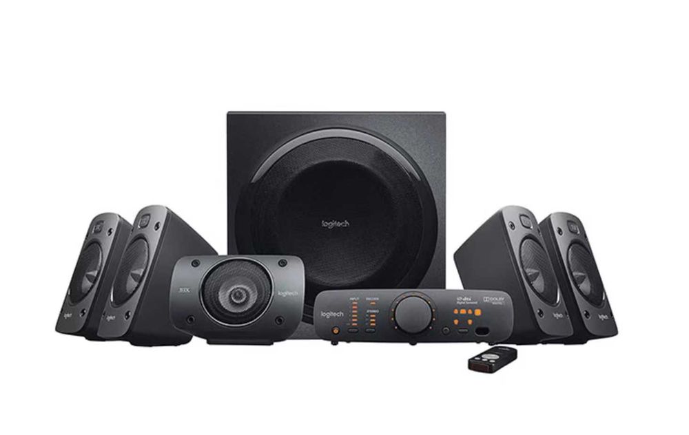 Boxe/Sistem audio 5.1 Logitech Z906 500W + Adaptor bluetooth Logitech