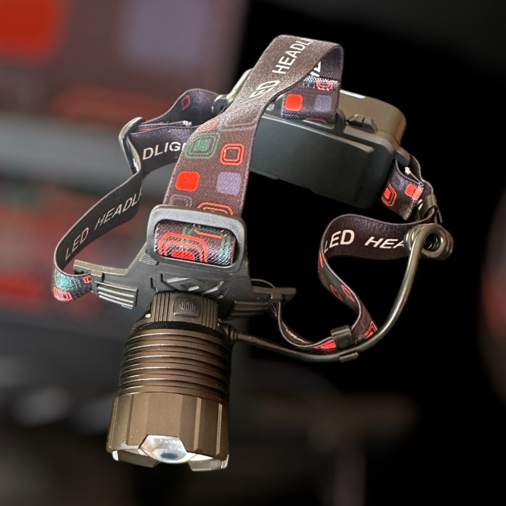 Мощен LED челник HEAD LAMP