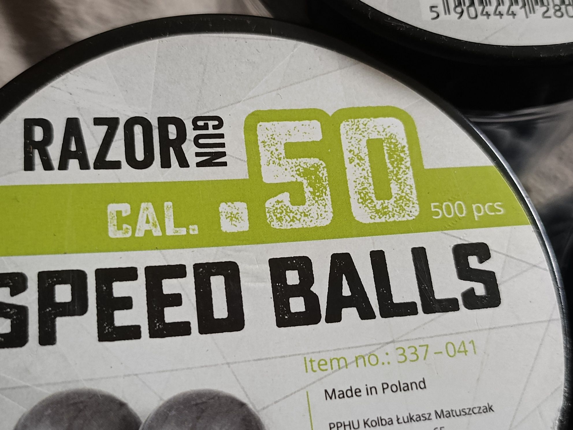 0.50 Calibru Bile 500buc Cauciuc cu Pilitura Metalica Prastie Pistol
